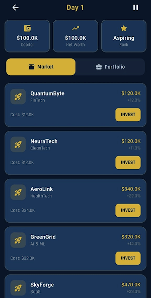 Startup Capital Screenshot 1