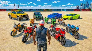 Indian Bike 3D Gangster Game Screenshot 3