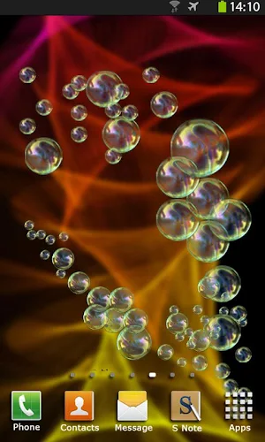 Photo Bubbles Live Wallpaper Screenshot 1