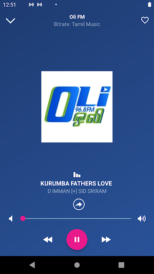 Tamil FM Songs – Tamil FM Music Radio Stations Screenshot 1