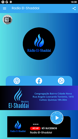 Rádio El-Shaddai Screenshot 2