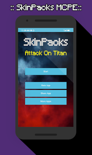 Skinpacks Attackontitan for minecraft Screenshot 0