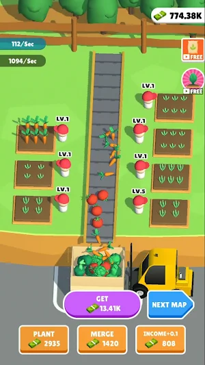 Happy Farm Idle Screenshot 0