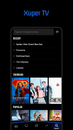 Zuper TV: Cine, Deportes, +18 Screenshot 2