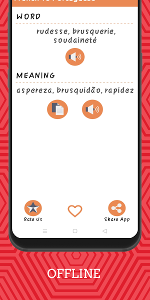 French To Portuguese Dictionary Offline Screenshot 2
