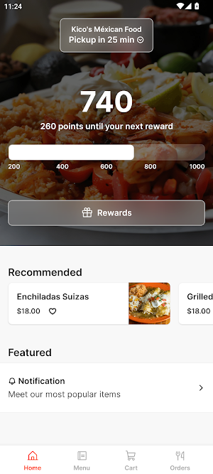 Kico's Méxican Food To Go Screenshot 0