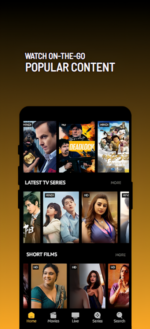 Picasso: Live TV, Movie & Show Screenshot 1