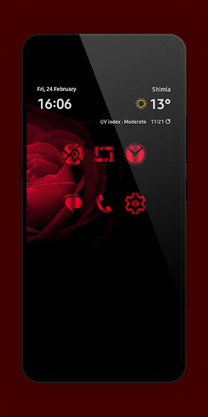 Ravishing Red Icon Pack Screenshot 0