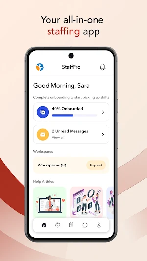 StaffPro Agency Screenshot 0