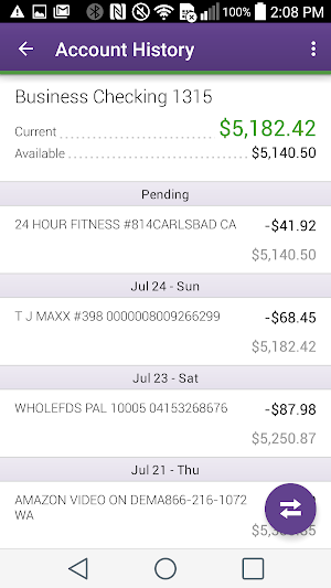 Upward Credit Union Screenshot 1