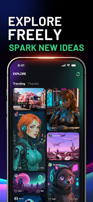 Pixage: AI Image Generator Screenshot 2