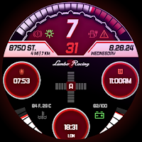Lambo Dash Digital Watch Face