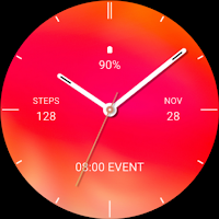 Beauty Red Watch Face