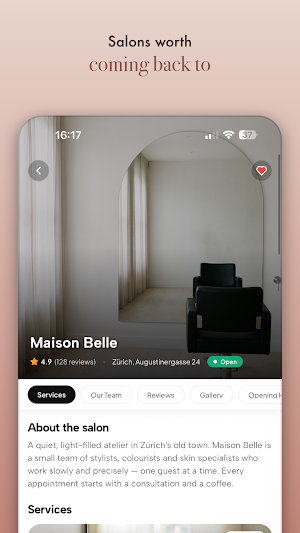 Bellora: Salon Appointments Screenshot 0