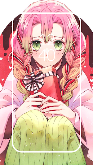 Mitsuri Kanroji HD Wallpaper Screenshot 3