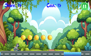 Skater Zebra Rush Game Screenshot 1