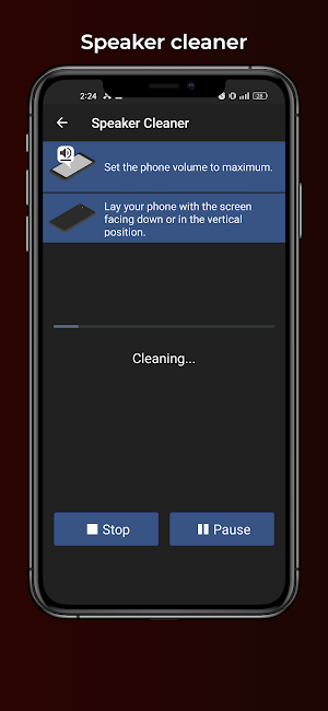 Speaker cleaner - Remove water Screenshot 1