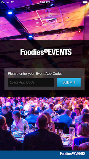 Foodies Events App Screenshot 0
