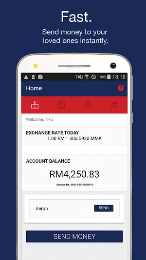 Alliance Cash2Home Lite Screenshot 1