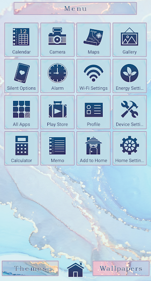 Pastel Marble Theme +HOME Screenshot 1