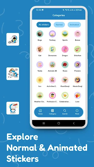 Doreamon Stickers Screenshot 3