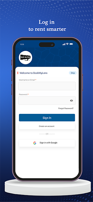 BookMyLens Screenshot 0
