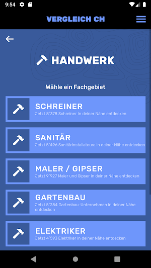 Vergleich CH Screenshot 1