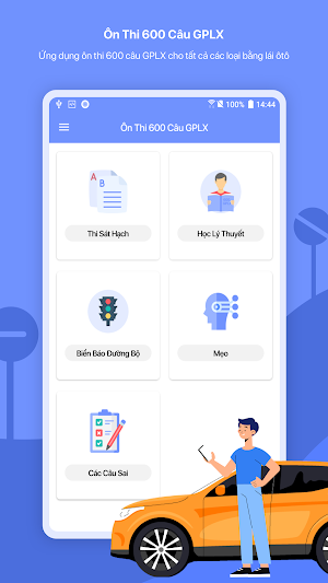 Ôn Thi 600 câu GPLX -  Mới nhất và hiệu quả nhất Screenshot 0