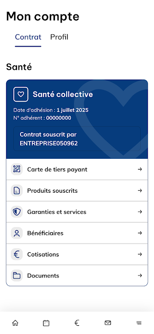 sanergi IEG Ma Santé Screenshot 1