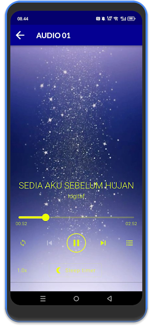 Lagu Sedia Aku Sebelum Hujan Screenshot 2