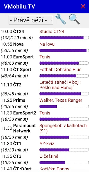 TV program VMobilu.TV Screenshot 2