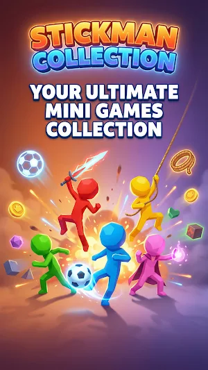 StickMan Collection: Mini 3D Screenshot 0