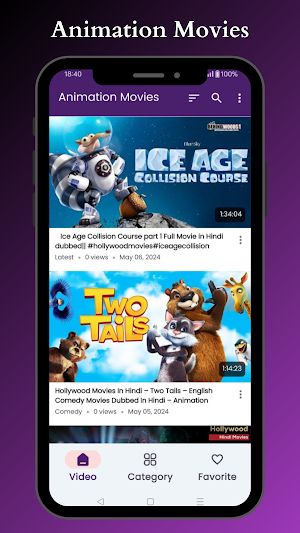 Animation Movies: HD Cartoons Screenshot 0