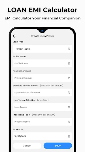 LoanTool - EMI Loan Calculator Screenshot 2