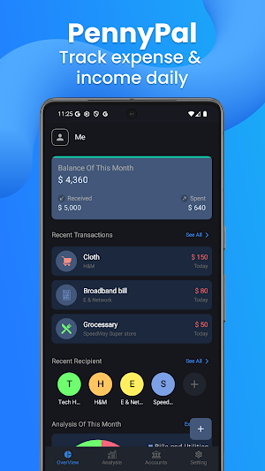 PennyPal: Expense & Budget App Screenshot 1
