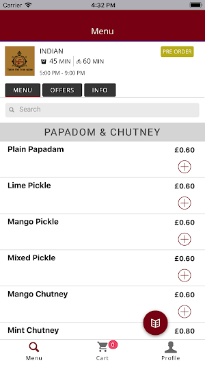 Saffron Takeaway Screenshot 0