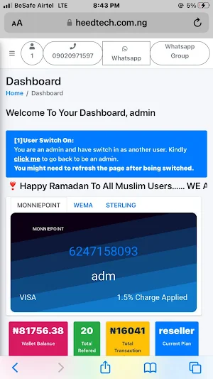Heedtech Telecomms Screenshot 0