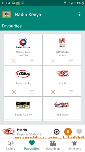 Radio Kenya : Record, Stream, Reminders on FM Free Screenshot 2