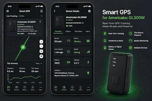 Americaloc GL300W Tracker Screenshot 0