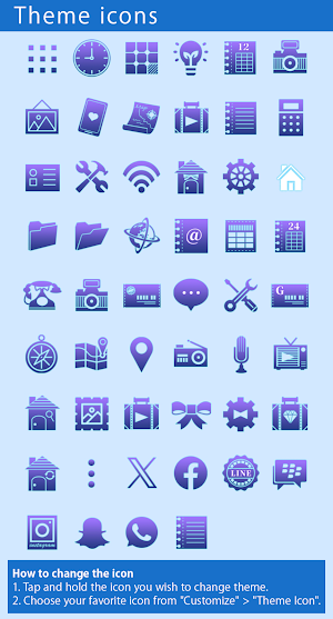 Starry Tanabata Theme +HOME Screenshot 3