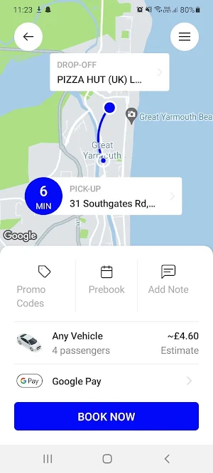 Albies Taxis Screenshot 2