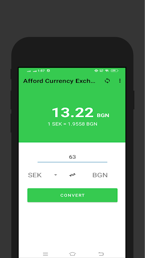 Afford currency Exchange Screenshot 2