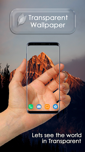 Transparent Screen Wallpaper Screenshot 3