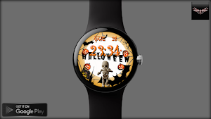 Halloween Scene Watch Face Screenshot 0