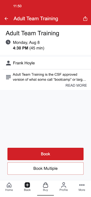 Conca Sport And Fitness Screenshot 2