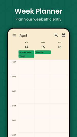 Calendar Event Planner 2026 Screenshot 2