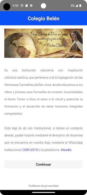 Colegio Belén El Salvador Screenshot 0