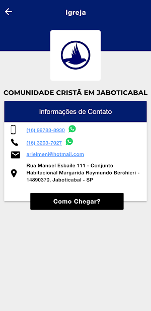 App da Comunidade Screenshot 2