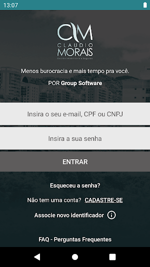 Claudio Morais Administração Screenshot 0