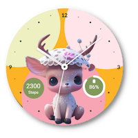 Cute animal watch face